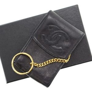 Chanel Key Ring Mini Pouch Case
